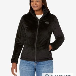 Black North Face Zip Up Jacket 🖤🐝